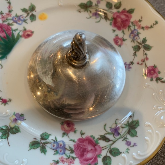 Vintage international Silver company Silver-plated Sugar Bowl - Picture 6 of 7